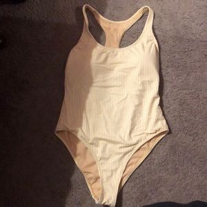 Stripped Racerback Onepiece